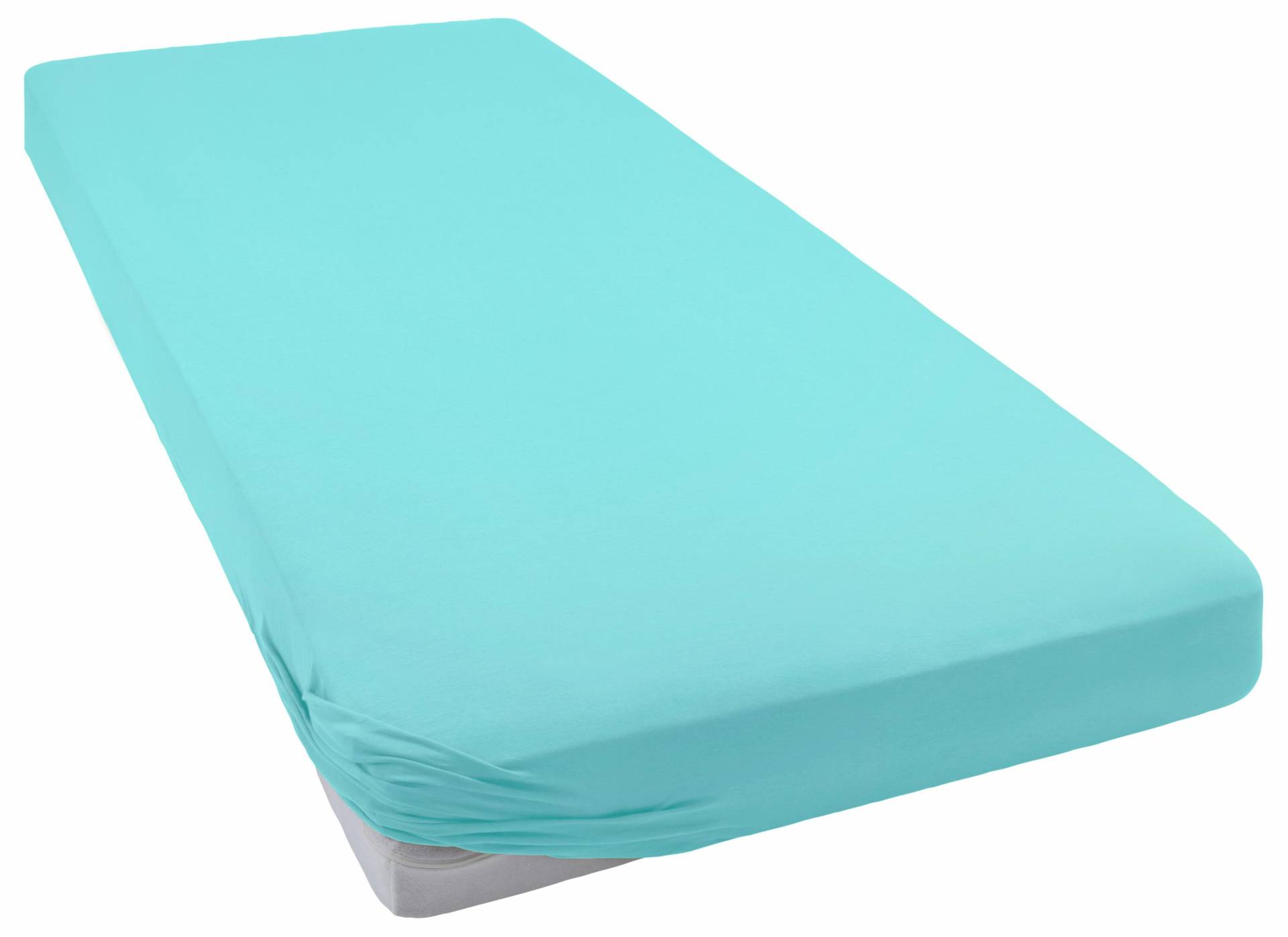 bellana Spannbettlaken "Mako-Jersey exclusiv in Gr. 90x200, 140x200 oder 180x200 cm", aus Baumwolle, für Matratzen bis 25 cm Höhe, Bettlaken, Spannbetttuch bellana Spannbettlaken "Mako-Jersey exclusiv in Gr. 90x200, 140x200 oder 180x200 cm", aus Baumwolle, für Matratzen bis 25 cm Höhe, Bettlaken, Spannbetttuch von Bellana