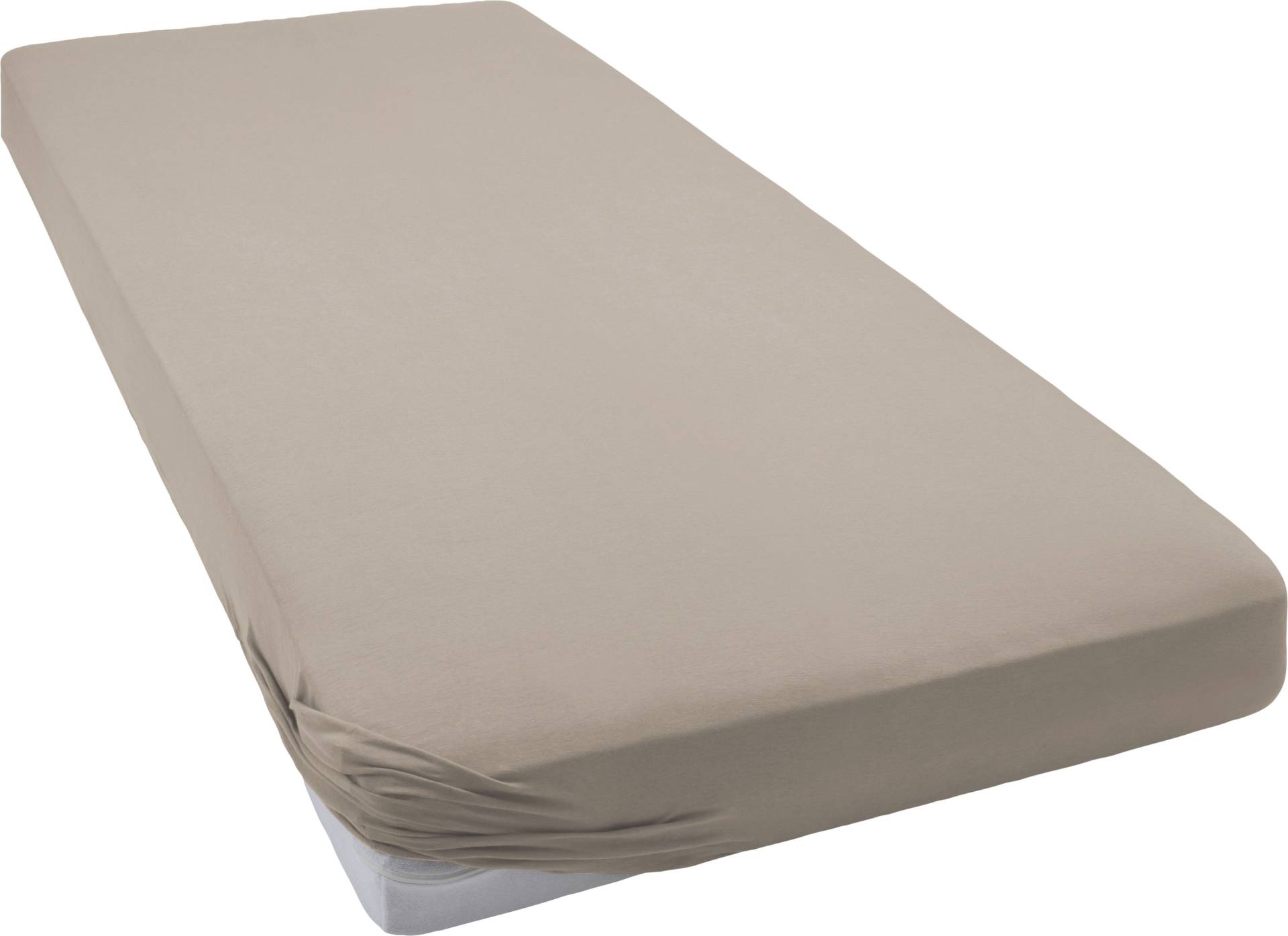 bellana Spannbettlaken "Mako-Jersey exclusiv in Gr. 90x200, 140x200 oder 180x200 cm", aus Baumwolle, für Matratzen bis 25 cm Höhe, Bettlaken, Spannbetttuch bellana Spannbettlaken "Mako-Jersey exclusiv in Gr. 90x200, 140x200 oder 180x200 cm", aus Baumwolle, für Matratzen bis 25 cm Höhe, Bettlaken, Spannbetttuch von Bellana