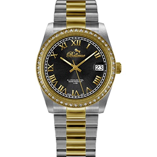 Bellevue Women's Analog-Digital Automatic Uhr mit Armband S0367702 von Bellevue