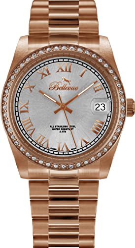 Bellevue Women's Analog-Digital Automatic Uhr mit Armband S0367714 von Bellevue