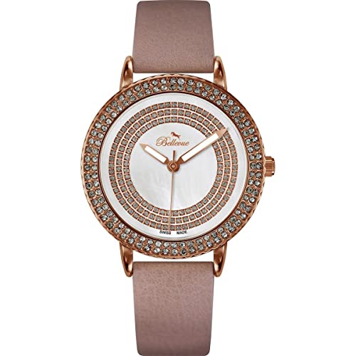 Bellevue Damen Analog-Digital Automatic Uhr mit Armband S0367539 von Bellevue
