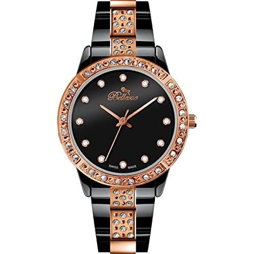 Bellevue Damen Analog-Digital Automatic Uhr mit Armband S0367646 von Bellevue