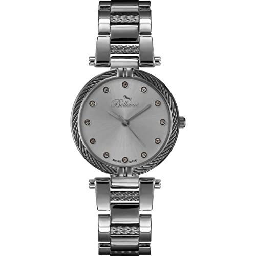 Bellevue Damen Analog-Digital Automatic Uhr mit Armband S0367585 von Bellevue