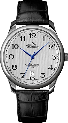 Bellevue Herren Analog-Digital Automatic Uhr mit Armband S0367555 von Bellevue