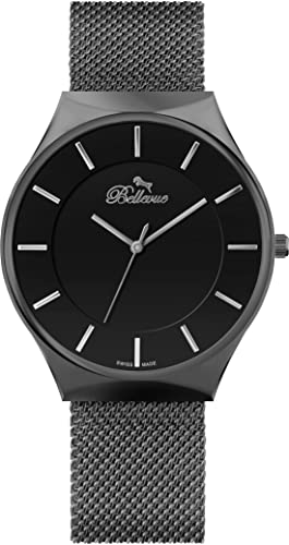 Bellevue Men's Analog-Digital Automatic Uhr mit Armband S0367638 von Bellevue