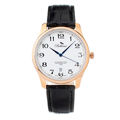 Bellevue Herren Analog-Digital Automatic Uhr mit Armband S0367593 von Bellevue