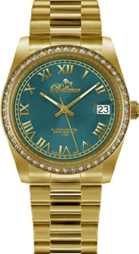 Bellevue Women's Analog-Digital Automatic Uhr mit Armband S0367705 von Bellevue