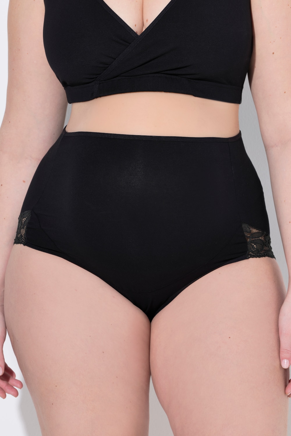 Große Größen Bellieva-Taillenslip, Damen, schwarz, Größe: 58/60, Baumwolle, Ulla Popken Große Größen Bellieva-Taillenslip, Damen, schwarz, Größe: 58/60, Baumwolle, Ulla Popken von Bellieva