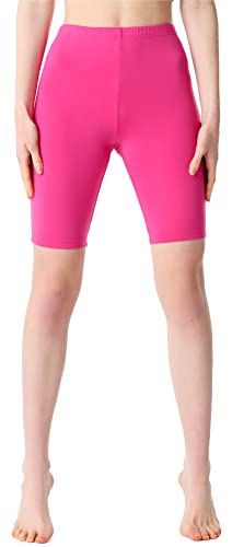 Bellivalini Damen Kurze Leggings aus Viskose BLV50-207 (Rosa, S) von Bellivalini