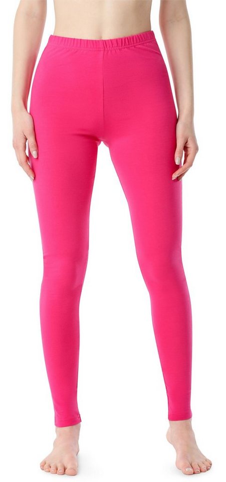 Bellivalini Leggings Damen Lange Leggings aus Baumwolle BLV50-198 (1-tlg) elastischer Bund von Bellivalini