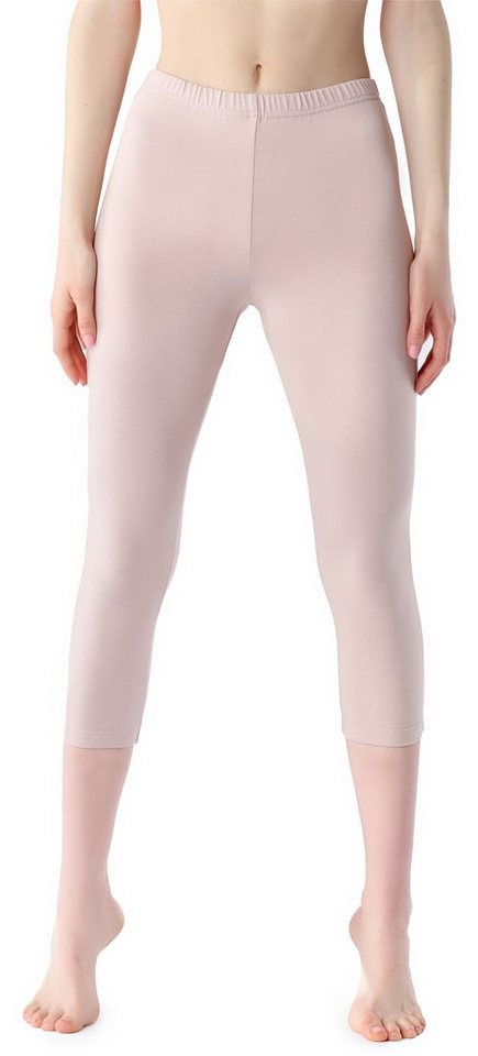 Bellivalini Leggings Damen Hose 3/4 aus Viskose BLV50-204 (1-tlg) elastischer Bund von Bellivalini