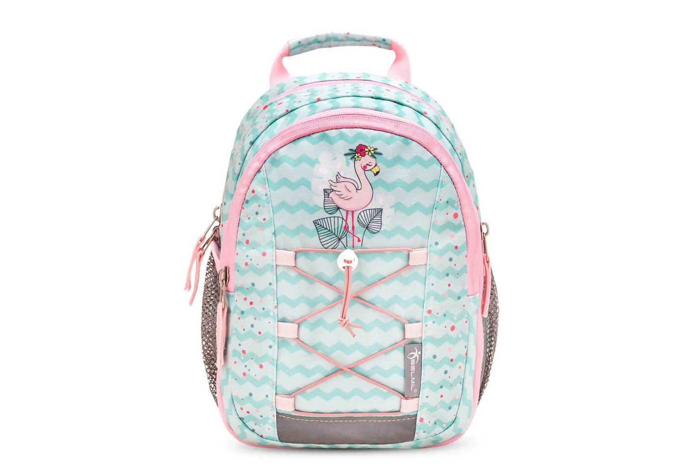 Belmil Rucksack Kindergartenrucksack "Little Flamingo" für 1-3 Jährige Kinder Rucksack von Belmil