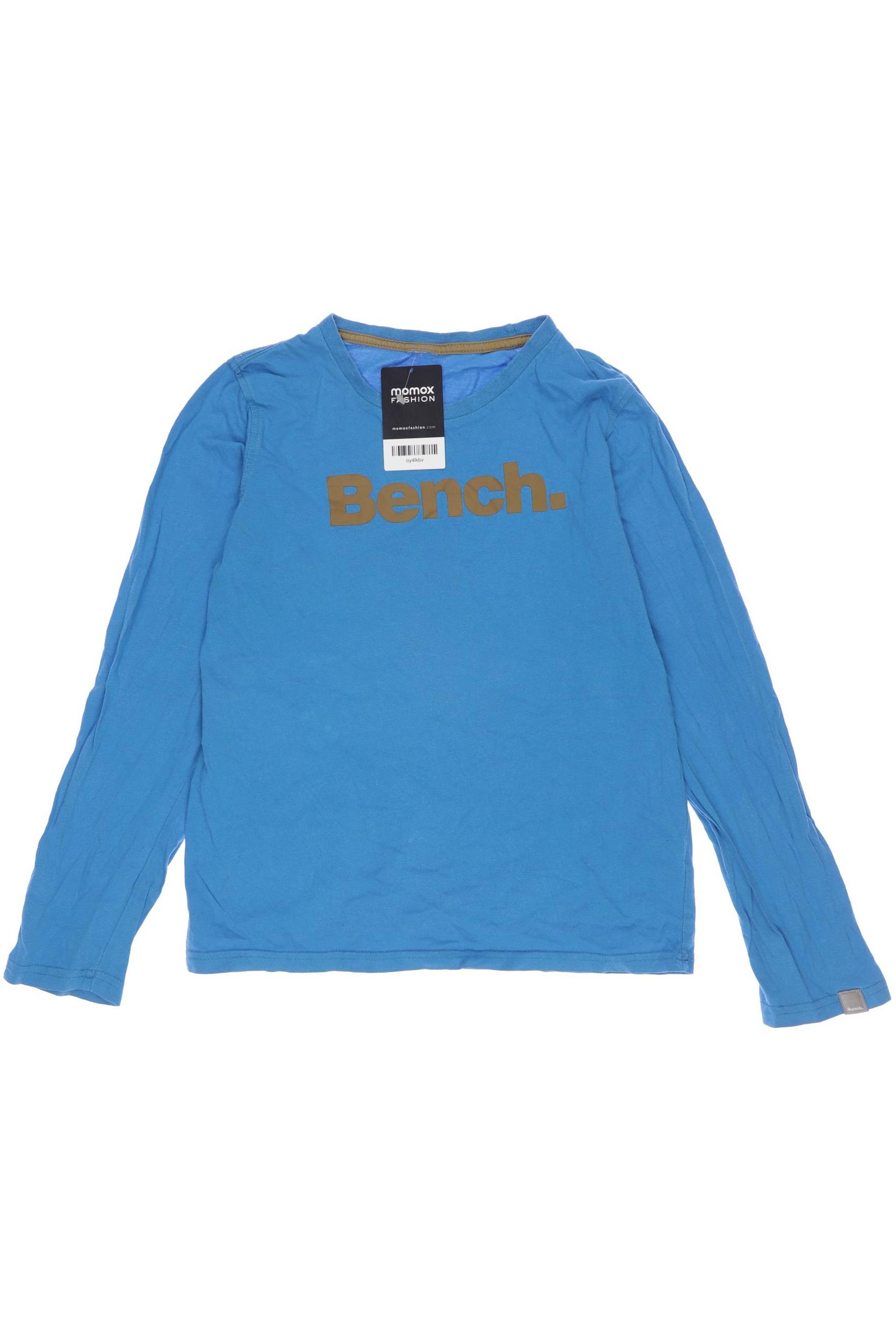 Bench. Damen Langarmshirt, blau, Gr. 158 von Bench.