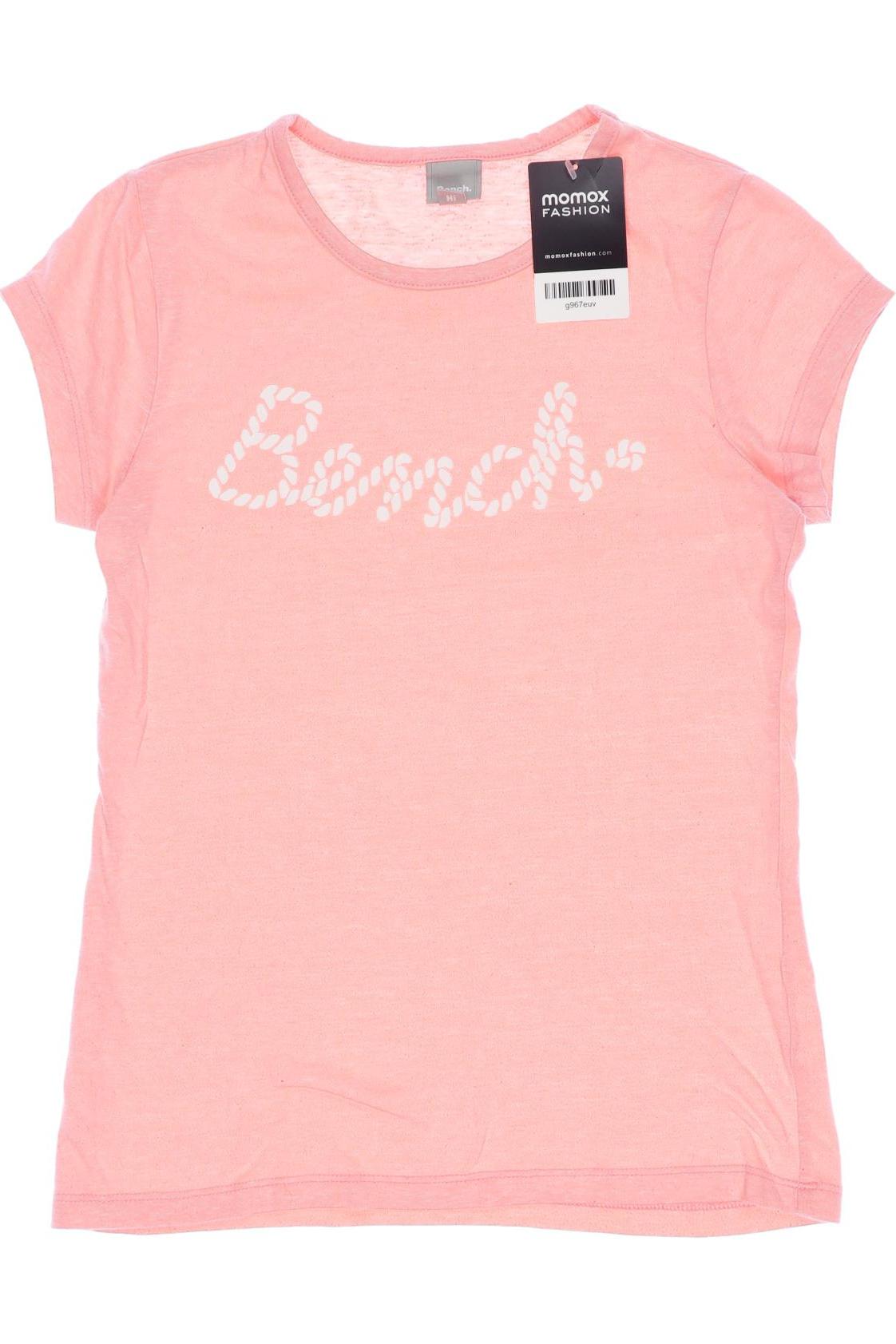 Bench. Damen T-Shirt, orange, Gr. 164 von Bench.