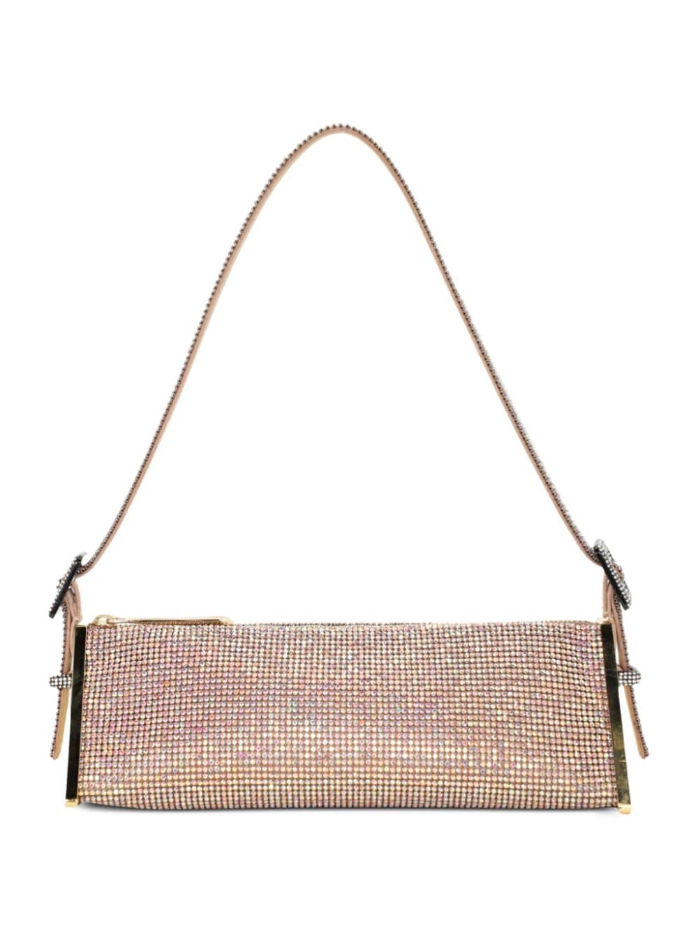 Benedetta Bruzziches Joy Schultertasche mit Strass - Rosa von Benedetta Bruzziches