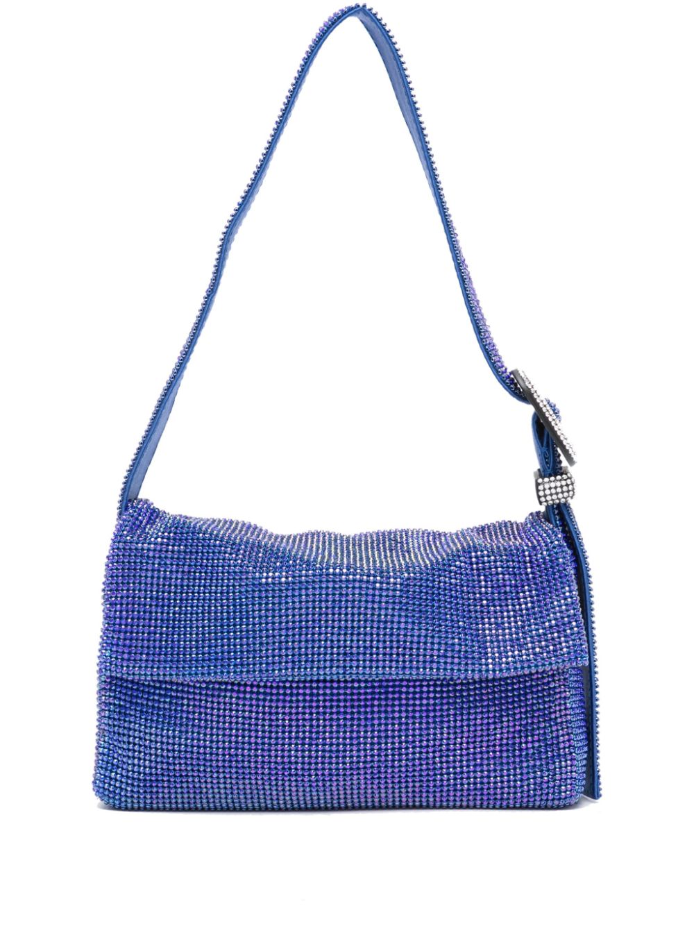 Benedetta Bruzziches Vitty Schultertasche mit Strass - Blau von Benedetta Bruzziches