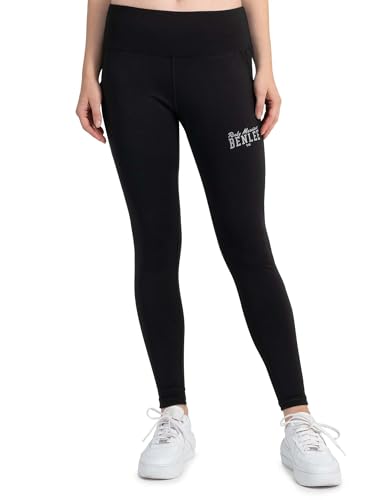 BENLEE Frauen Leggings Maribel Black/Silver XL von BENLEE Rocky Marciano