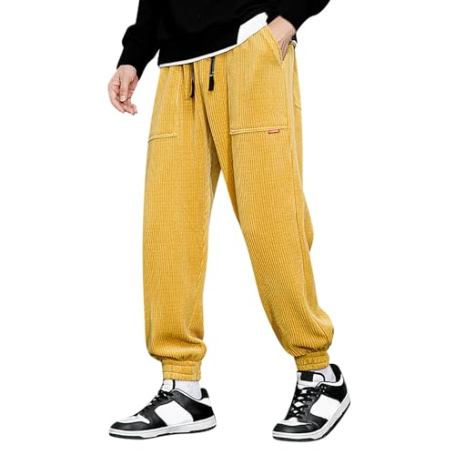 Beokeuioe Haremshosen Cord Haremshose Herren Cordhose Herren Baggy Breite Jogginghose Herren Grau Herren Mit Taschen Cordhose Herren 5XL Jogginghose Oversize Beokeuioe Haremshosen Cord Haremshose Herren Cordhose Herren Baggy Breite Jogginghose Herren Grau Herren Mit Taschen Cordhose Herren 5XL Jogginghose Oversize von Beokeuioe