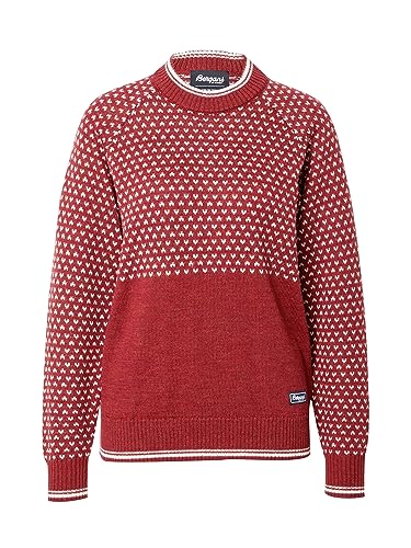 Bergans Alvdal Wollpullover Damen rot von Bergans