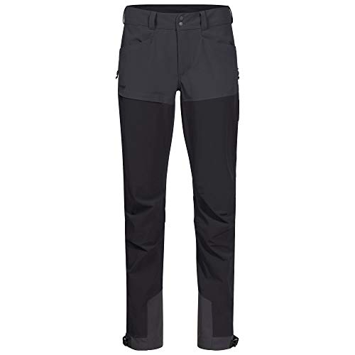 Bergans Bekkely Hybrid W Pants - Black/Solid Charcoal - XL von Bergans