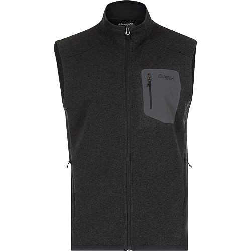 Bergans Herren Kamphaug Knitted Weste, dark shadow grey, XXL Bergans Herren Kamphaug Knitted Weste, dark shadow grey, XXL von Bergans