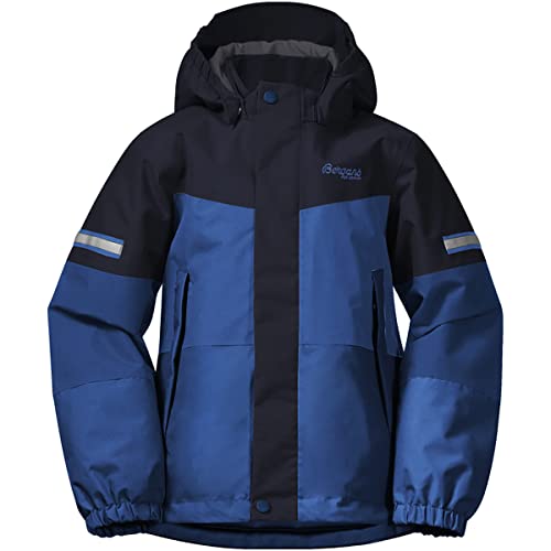 Bergans Kinder Lilletind Ins Jacke, dark riviera blue-navy blue, 122 von Bergans