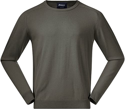 Bergans Solli Wool Sweater - Green Mud - XL von Bergans