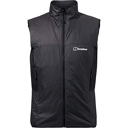 Berghaus MTN Arete LB Synthetic Vest, XL, grey pinstripe/jet black CU3 von Berghaus