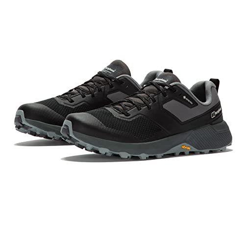 Berghaus Herren Trailway Active Gore-Tex Wanderschuhe, Schwarz/Grau, 42 EU von Berghaus