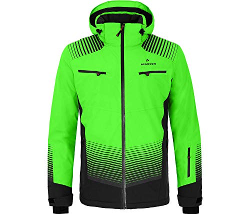 Bergson Herren Skijacke TAAVI, green gecko [272], 26 - Herren von Bergson