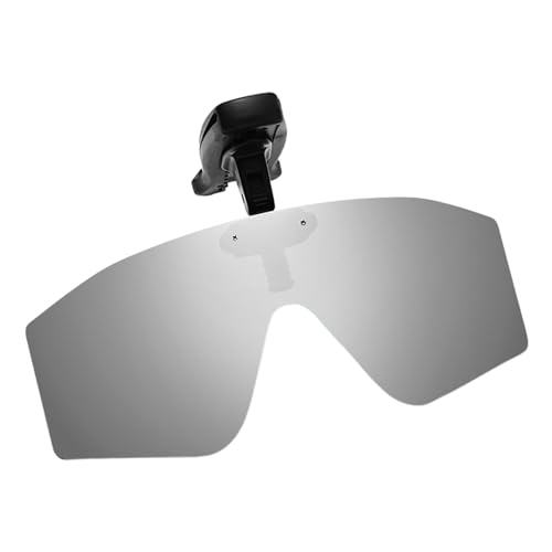 Besreey Polarisierte Clip-Sonnenbrillen für Herren,Clip-on-Sonnenbrillen polarisiert,Vision Polarisierte Hutvisiere Clips Hutclip auf verstellbare Sonnenbrillen | Herren-Sonnenbrille zum Angeln, von Besreey