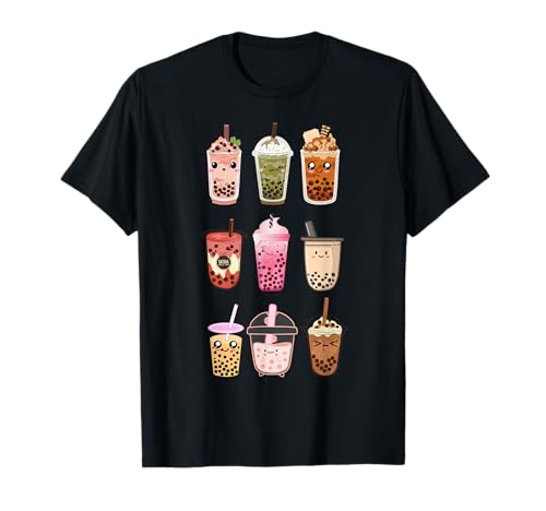 Süße Boba-Teekunst für Kinder, Jungen, Mädchen, Kawaii, Essensliebhaber T-Shirt Süße Boba-Teekunst für Kinder, Jungen, Mädchen, Kawaii, Essensliebhaber T-Shirt von Best Boba Tea Gifts Kawaii Drink