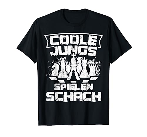 Coole Jungs spielen Schach- Schachspieler Geschenk Jungen T-Shirt von Beste Geschenkidee Für Schach & Schachspieler