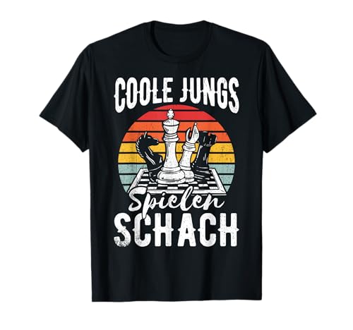 Coole Jungs spielen Schach- Schachspieler Geschenk Jungen T-Shirt von Beste Geschenkidee Für Schach & Schachspieler