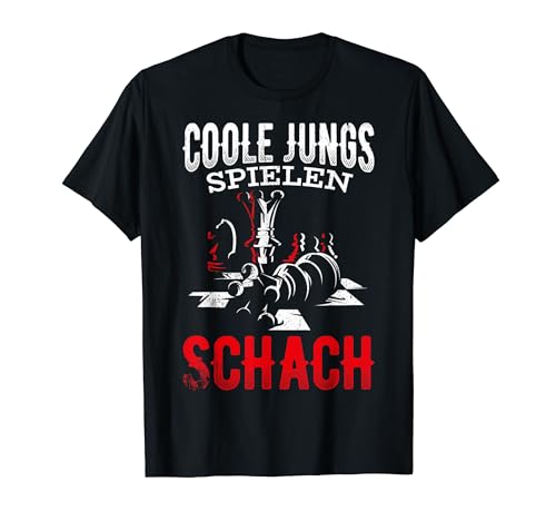 Coole Jungs spielen Schach- Schachspieler Kinder Jungen T-Shirt von Beste Geschenkidee Für Schach & Schachspieler