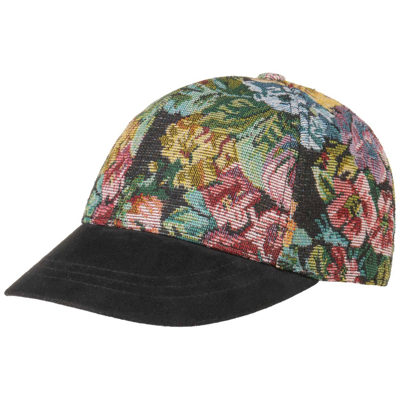 Gobelin Floral Cap by Betmar von Betmar