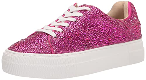 Betsey Johnson Damen Sidny Sneaker, Fuchsia, 37 EU von Betsey Johnson