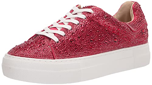 Betsey Johnson Damen Sidny Sneaker, Rot/Ausflug, einfarbig (Getaway Solids), 40 EU von Betsey Johnson