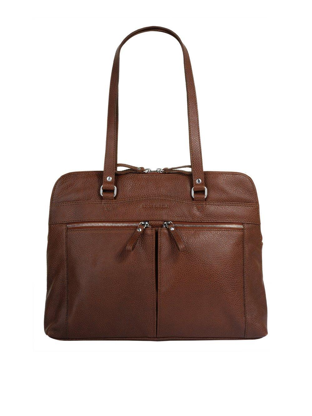 Betty Barclay Aktentasche Damen Leder, cognac von Betty Barclay