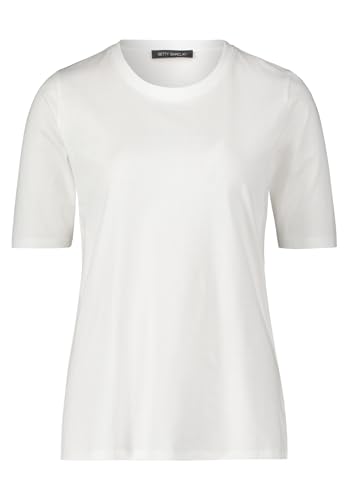 Betty Barclay Damen Basic Shirt mit Rundhalsausschnitt Rohweiß,46 von Betty Barclay