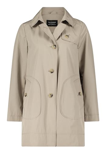 Betty Barclay Damen Kurzmantel mit aufgesetzten Taschen Stone Beige,40 von Betty Barclay