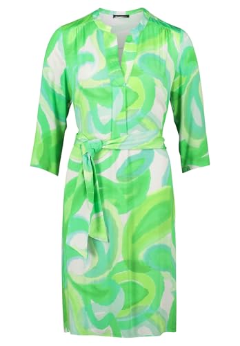 Betty Barclay Damen Blusenkleid mit Gürtel 48, Cream/Green Betty Barclay Damen Blusenkleid mit Gürtel 48, Cream/Green von Betty Barclay