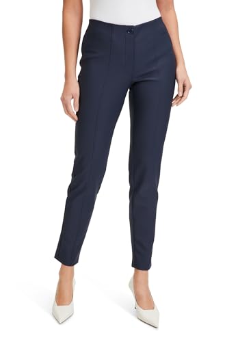 Betty Barclay Damen Businesshose Slim Fit dunkelblau,38 von Betty Barclay