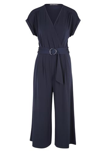 Betty Barclay Damen Jumpsuit mit Eingrifftaschen dunkelblau,46 von Betty Barclay