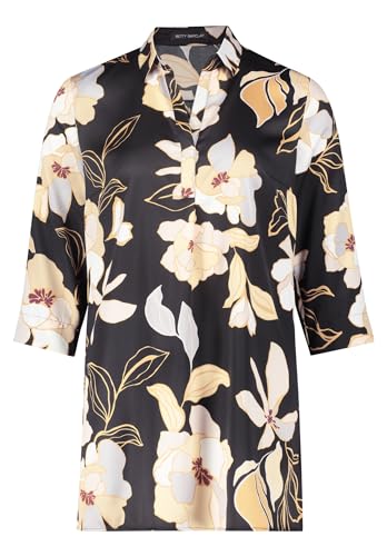 Betty Barclay Damen Baia 2 Bluse, Black/Beige, 42 von Betty Barclay