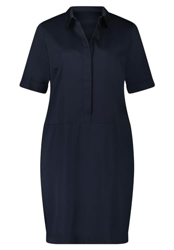 Betty Barclay Damen Hemdblusenkleid mit Knopfleiste dunkelblau,44 von Betty Barclay