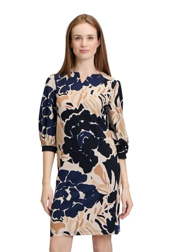 Betty Barclay Damen Jerseykleid Knielang 44, Dark Blue/Nature Betty Barclay Damen Jerseykleid Knielang 44, Dark Blue/Nature von Betty Barclay