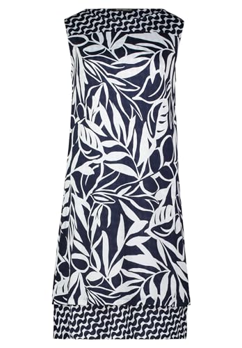 Betty Barclay Damen Jerseykleid ohne Arm 42, Dunkelblau/Weiß Betty Barclay Damen Jerseykleid ohne Arm 42, Dunkelblau/Weiß von Betty Barclay