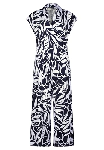 Betty Barclay Damen Jumpsuit mit Eingrifftaschen 38, Dunkelblau/Weiß Betty Barclay Damen Jumpsuit mit Eingrifftaschen 38, Dunkelblau/Weiß von Betty Barclay