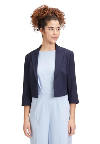 Betty Barclay Damen Kurzblazer mit 3/4 Arm dunkelblau,42 von Betty Barclay